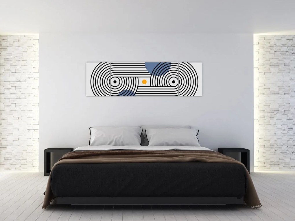 Obraz - Minimalistyczna abstrakcja N⁰3 (170x50 cm)
