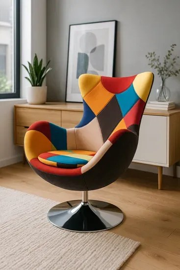 Fotel obrotowy butterfly uszak wypoczynkowy M2-W28