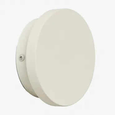 Kinkiet Ścienny Led Ze Stali Nierdzewnej Arizona Gardenia Biel & Ø12 Cm - Sklum