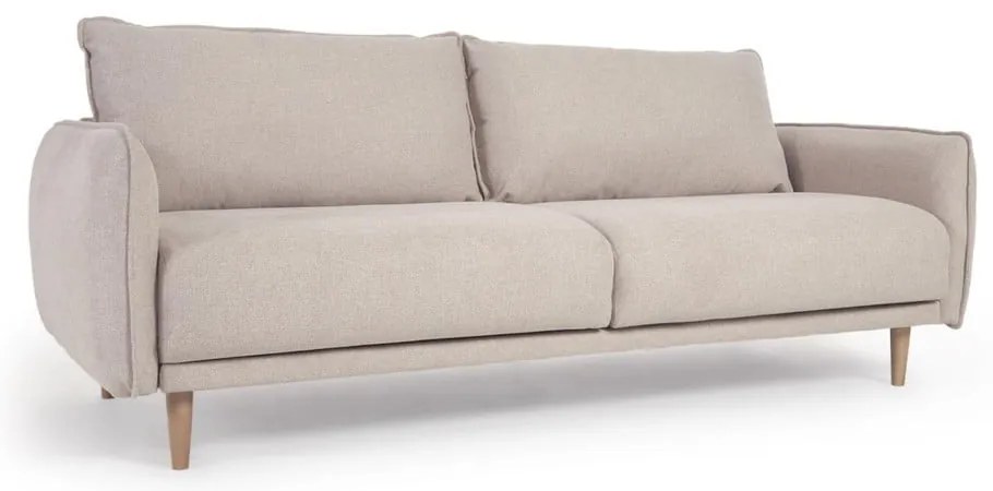 Beżowa sofa 210 cm Carlota − Kave Home