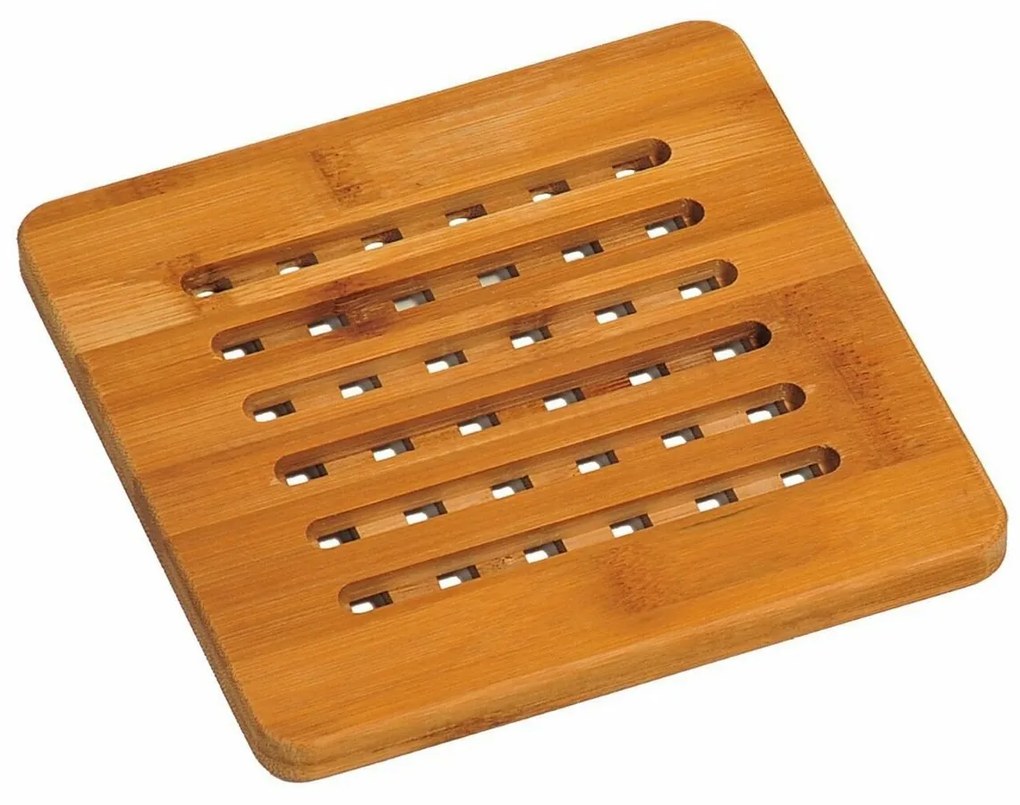 Kesper 58741 Podkładka bambusowa pod garnek, 19 x 19 cm