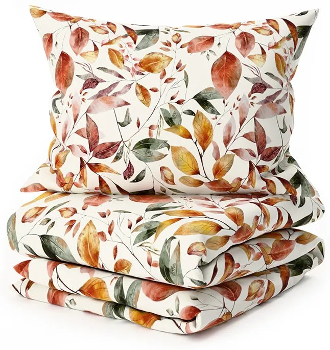 PrzytulneMieszkanie.pl PrzytulneMieszkanie.pl Pościel z mikrofibry AUTUMN LEAVES kolorowe Rozmiar pościeli: 70 x 90 cm | 140 x 220 cm