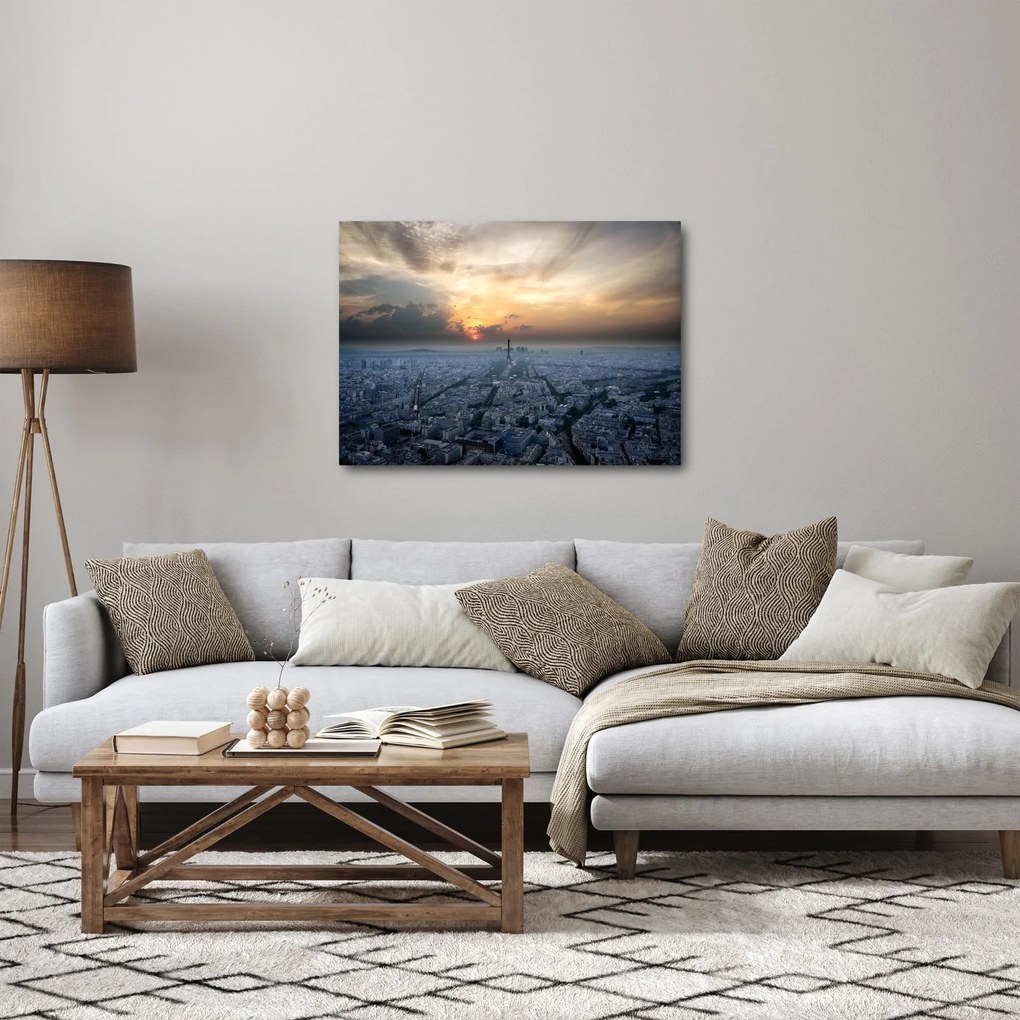 Obraz - Paryż z góry (70x50 cm)