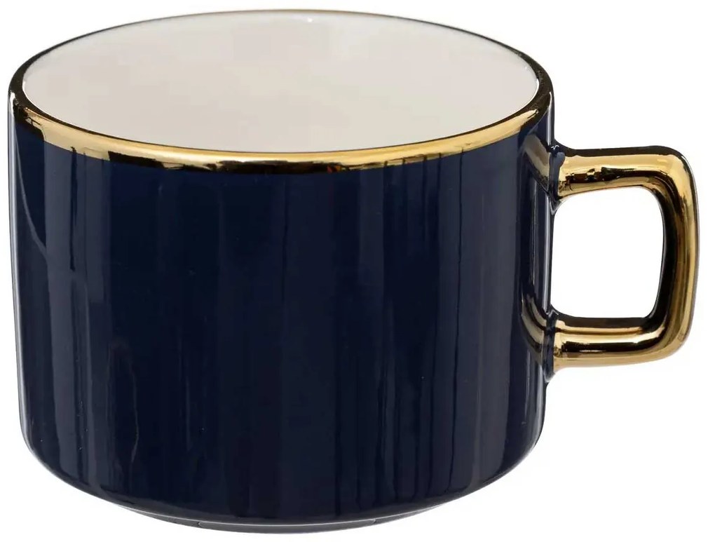 Zestaw 4 filiżanek porcelanowych na stojaku STARS, 170 ml