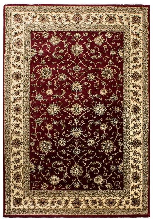 Dywan klasyczny Marrakesh kremowo-czerwony 120 cm x 170 cm