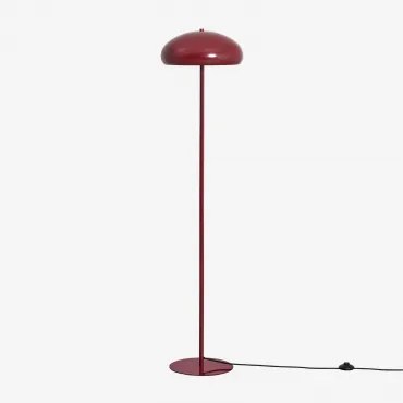 Lampa Stojąca Z Żelaza Hilma Czerwone Wino - Sklum