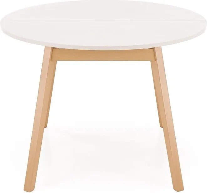 Okrągły rozkładany stół z kaszmirowym blatem Ruben Halmar