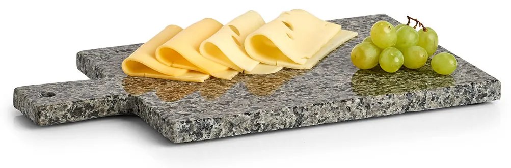 Granitowa deska do serwowania z uchwytem, 30 x 18 cm