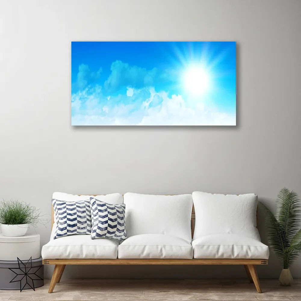 Obraz Canvas Słońce Niebo Krajobraz