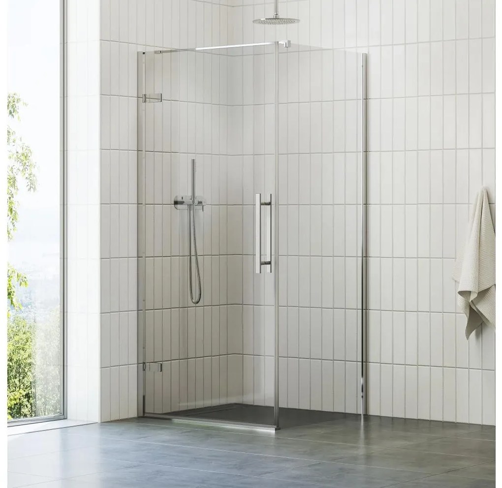 Ravak - Kabina prysznicowa COOL 100x100 cm chrom błyszczący