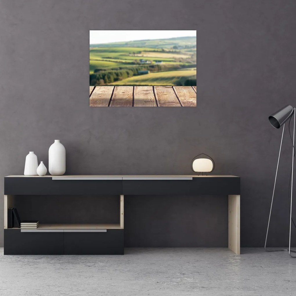 Obraz - Widok na krajobraz (70x50 cm)