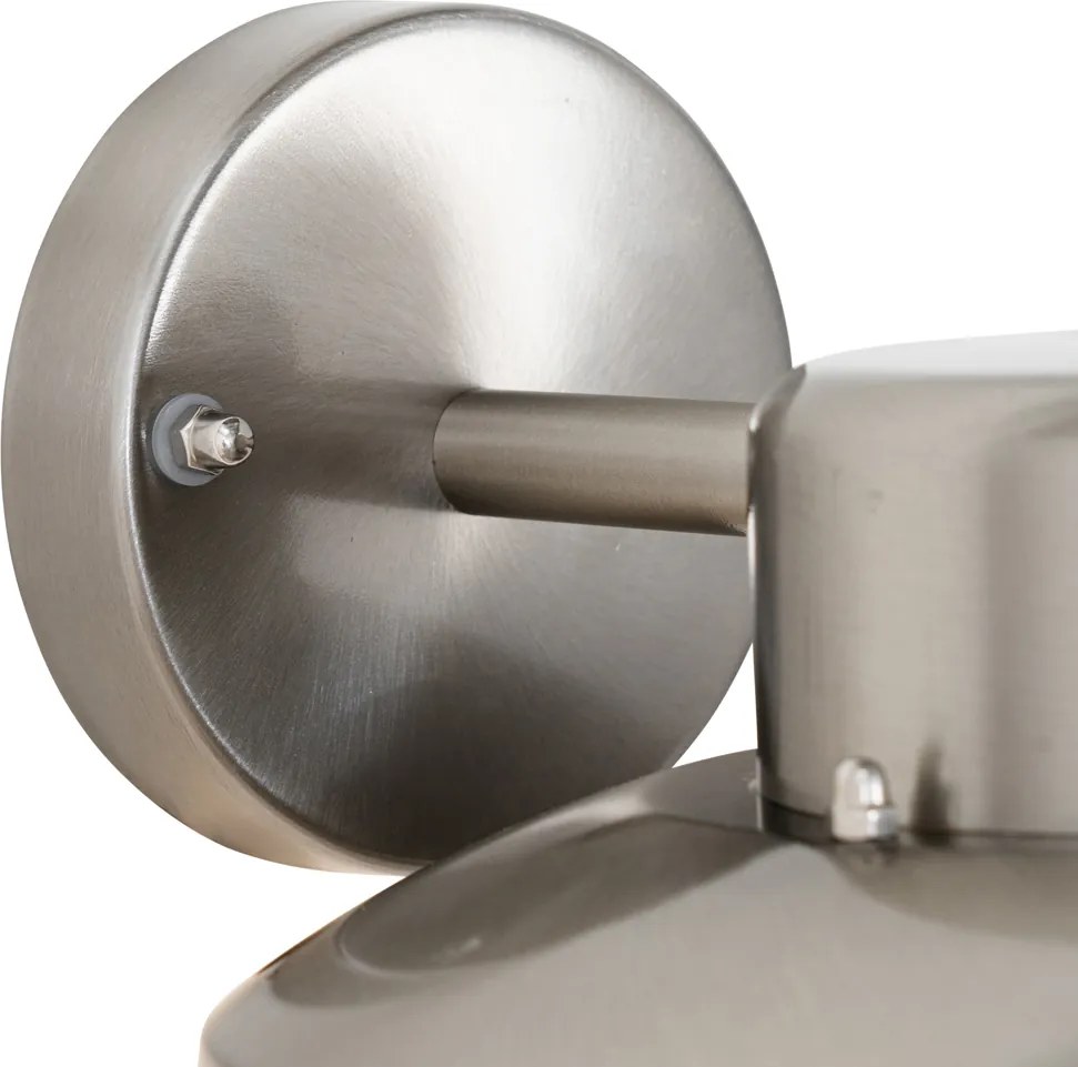 Lampa ścienna industrialna stal IP44 - Shell