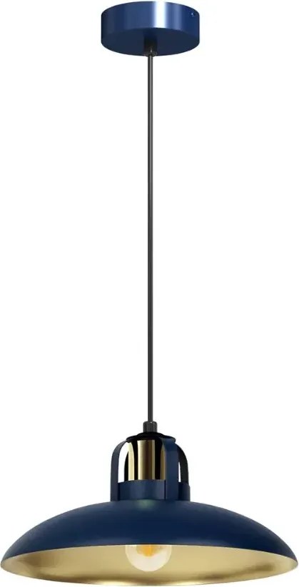 Industrialna lampa wisząca granatowa - 5X K483 K0-M61