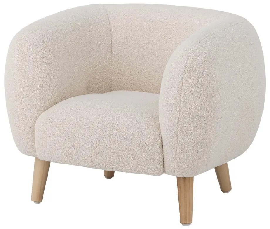 Biały fotel dziecięcy Cade – Bloomingville Mini