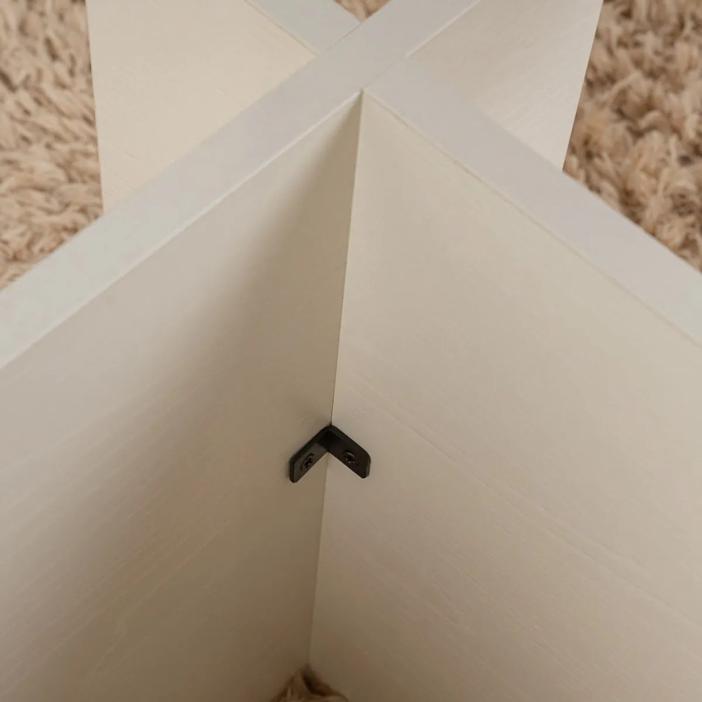 Stolik konferencyjny Vetrino Wooden White