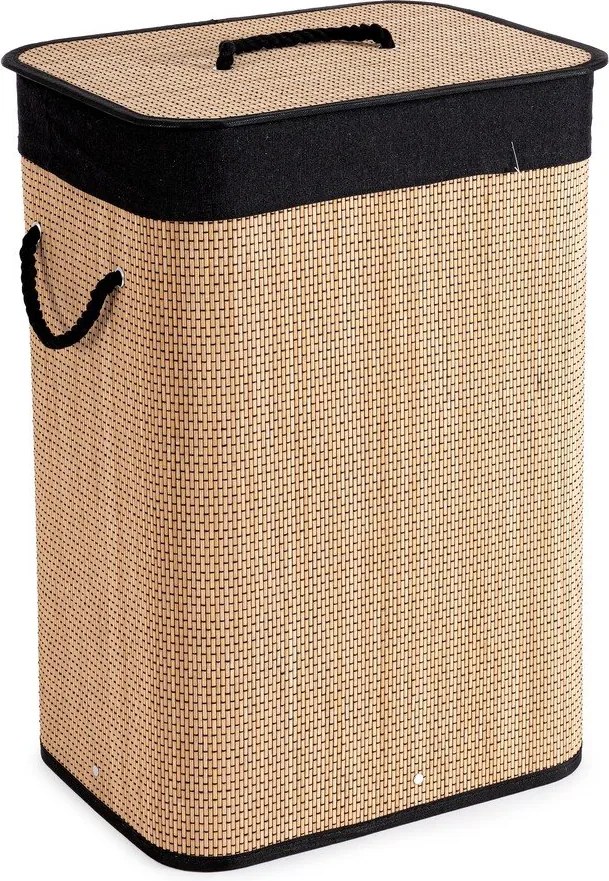 Bambusowy kosz na pranie w naturalnym kolorze Sintia – Yes Everyday