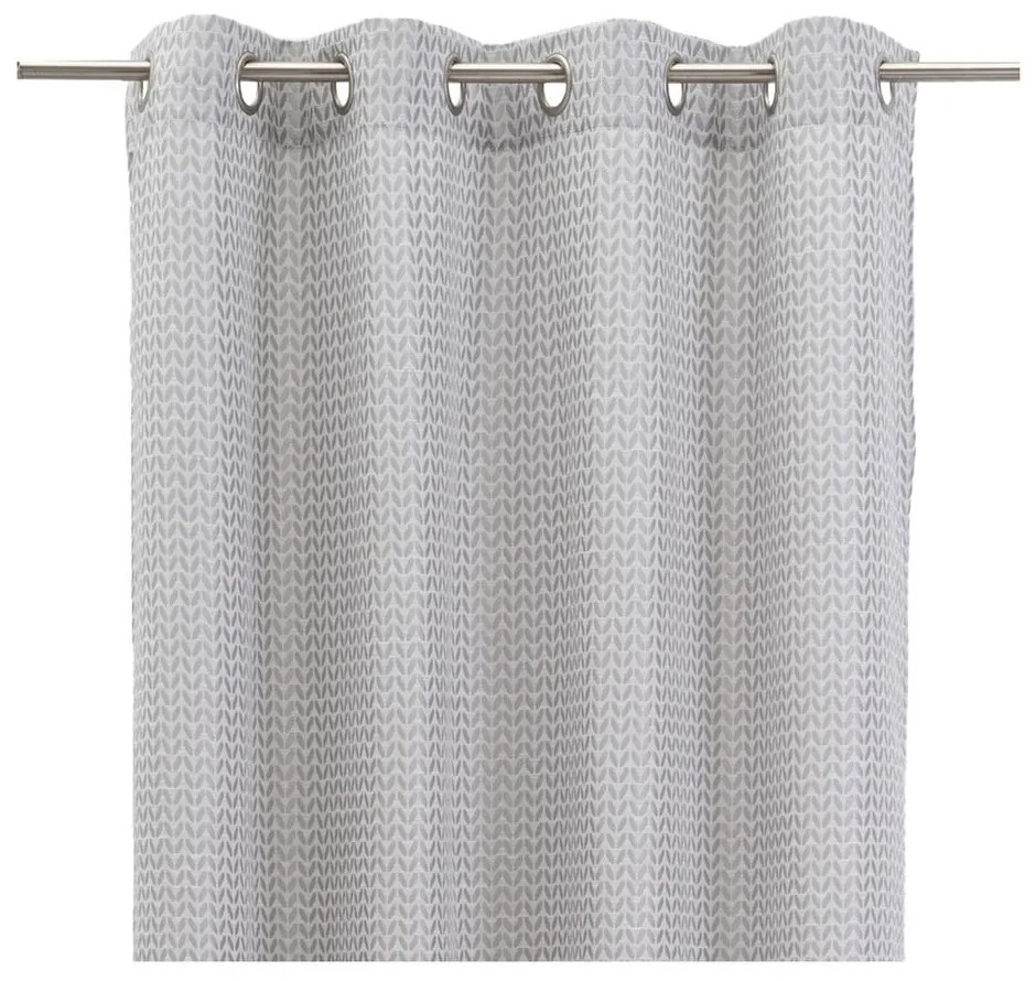 Szara zasłona 140x260 cm Ear – Casa Selección