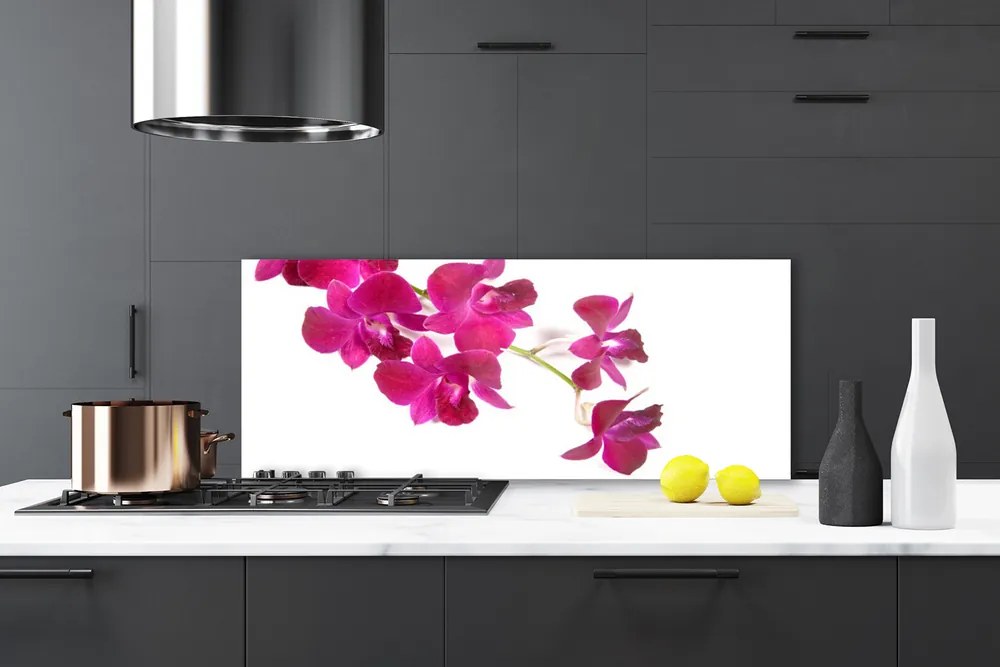 Szkło do Kuchni na Ścianę Wiosenny Powiew Kwiatowy