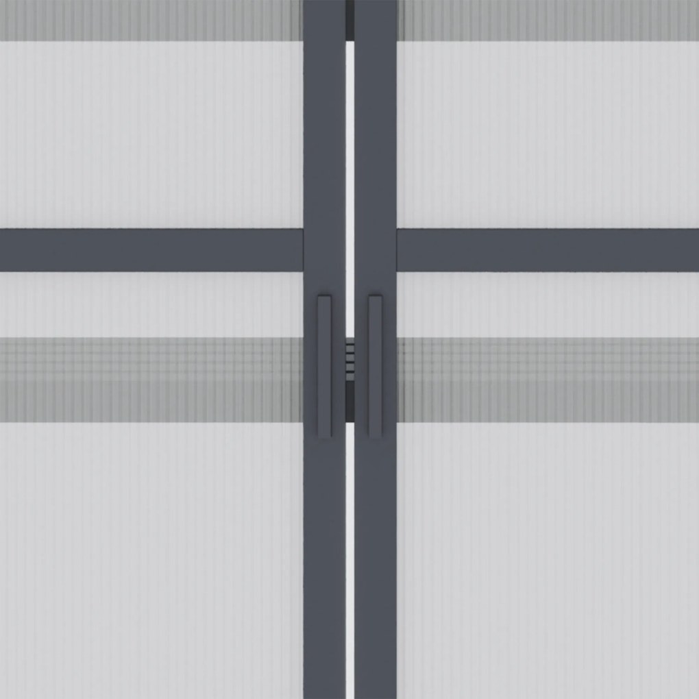 Szklarnia Mini Outsunny 3 Poziomy Treibhaus Ziołowy z Otwieranym Dachem Podwójne Drzwi Drewniane Poliwęglan Wodoodporna Naturalna 70,5 x 42 x 132 cm