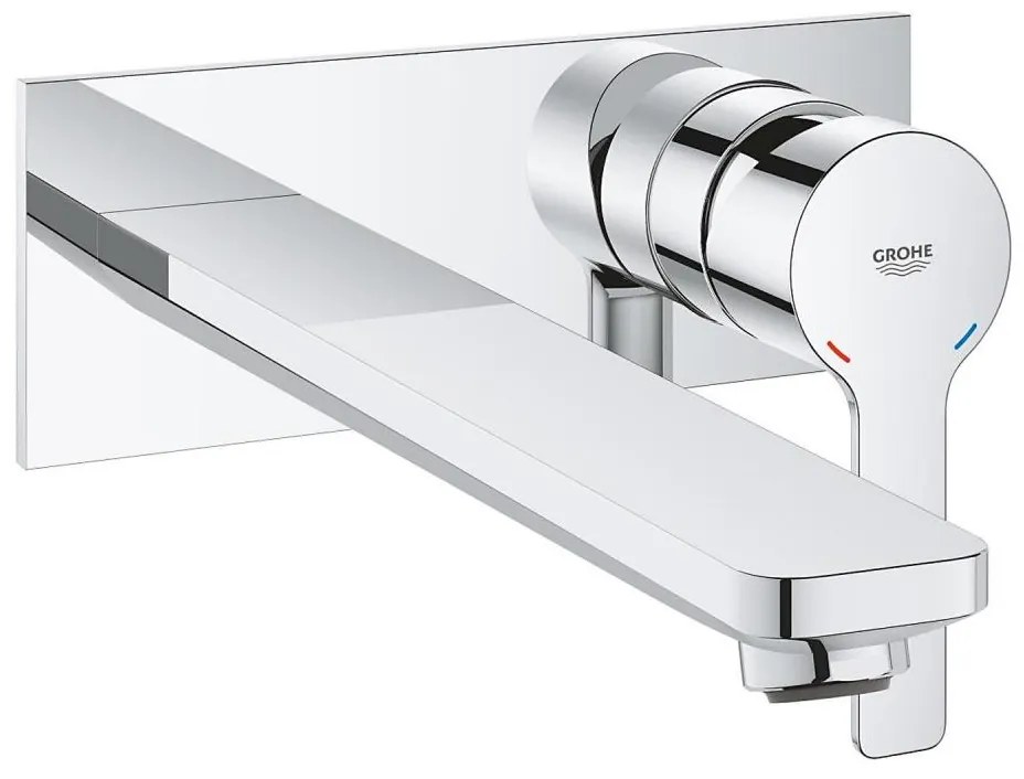 GROHE 23444001 - Bateria umywalkowa 2-otworowa LINEARE 207 mm, chrom błyszczący