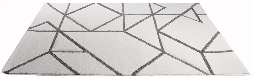 Dywan Vegas Home 3D Linie kremowy 80 cm x 150 cm