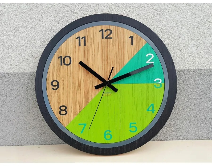 Zegar ścienny nowoczesny z cichym mechanizmem do salonu sypialni okrągły