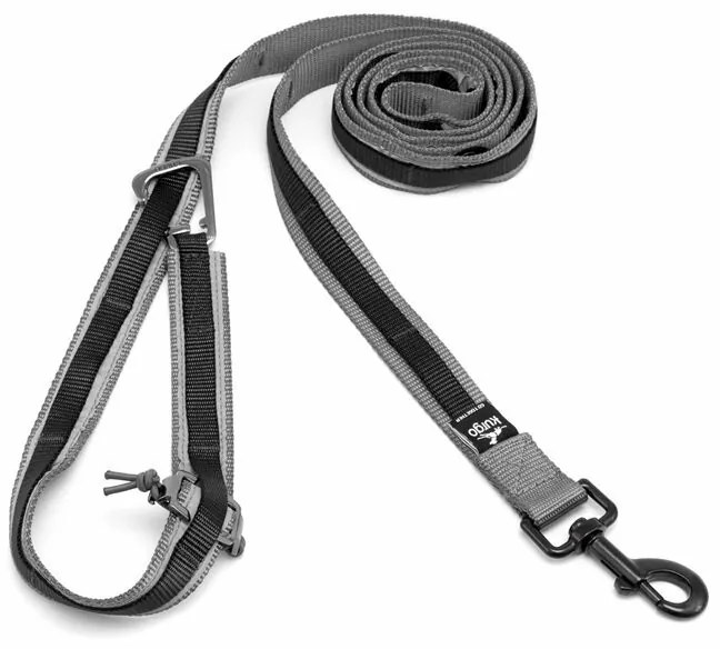 Kurgo® Quantum 2.0 Smycz dla psów, czarny