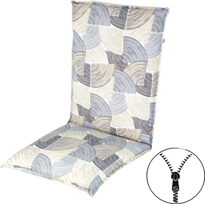 Doppler ELEGANT 2240 - niska poduszka na krzesło z niskim oparciem