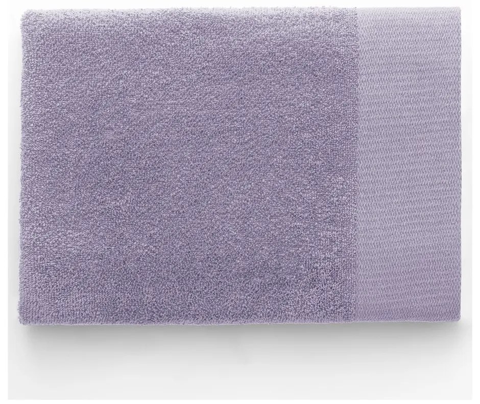 Lawendowy bawełniany ręcznik frotte 30x50 cm Amari – Restilo