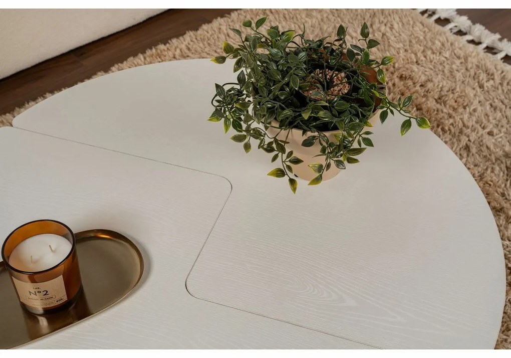 Stolik konferencyjny Moira Wood White