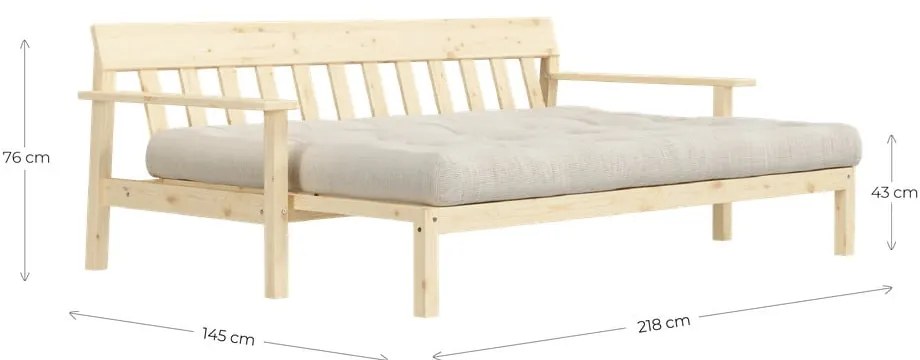 Sofa rozkładana Karup Design Unwind Navy
