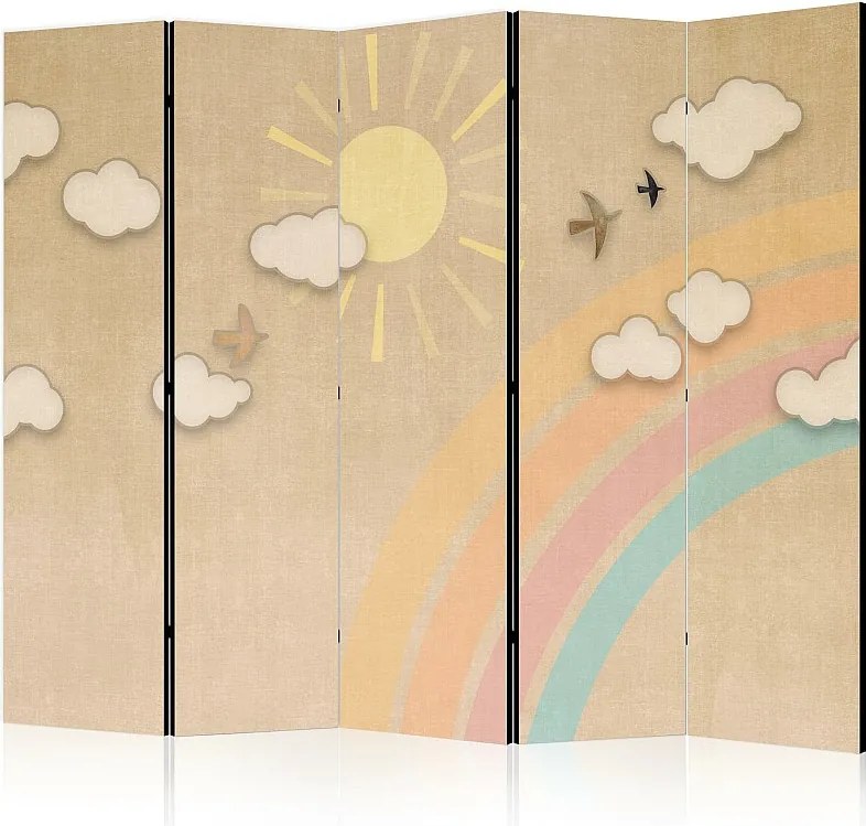 Parawan dwustronny Artgeist Dla dzieci 225 x 172 cm 1 szt