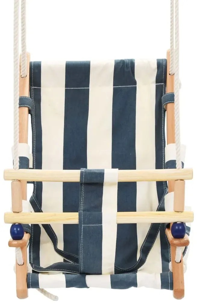 Niebiesko-biała huśtawka dla dziecka F4-F69