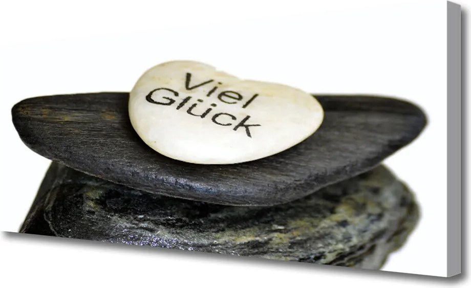 Obraz drukowany na płótnie Artystyczny Układ Kamieni