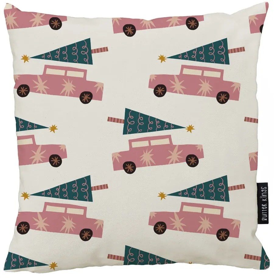 Poduszka dekoracyjna ze świątecznym motywem 45x45 cm Christmas Ride – Butter Kings