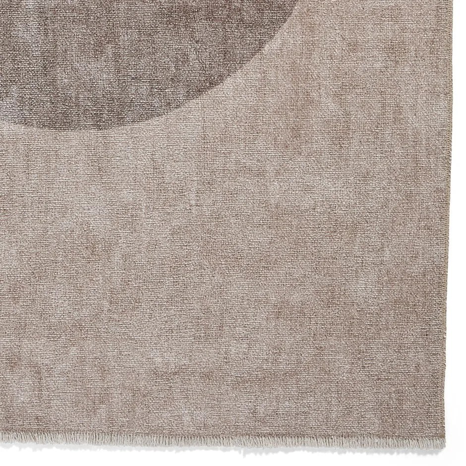 Beżowy chodnik z mieszanki bawełny odpowiedni do prania 60x170 cm Whisper – Think Rugs