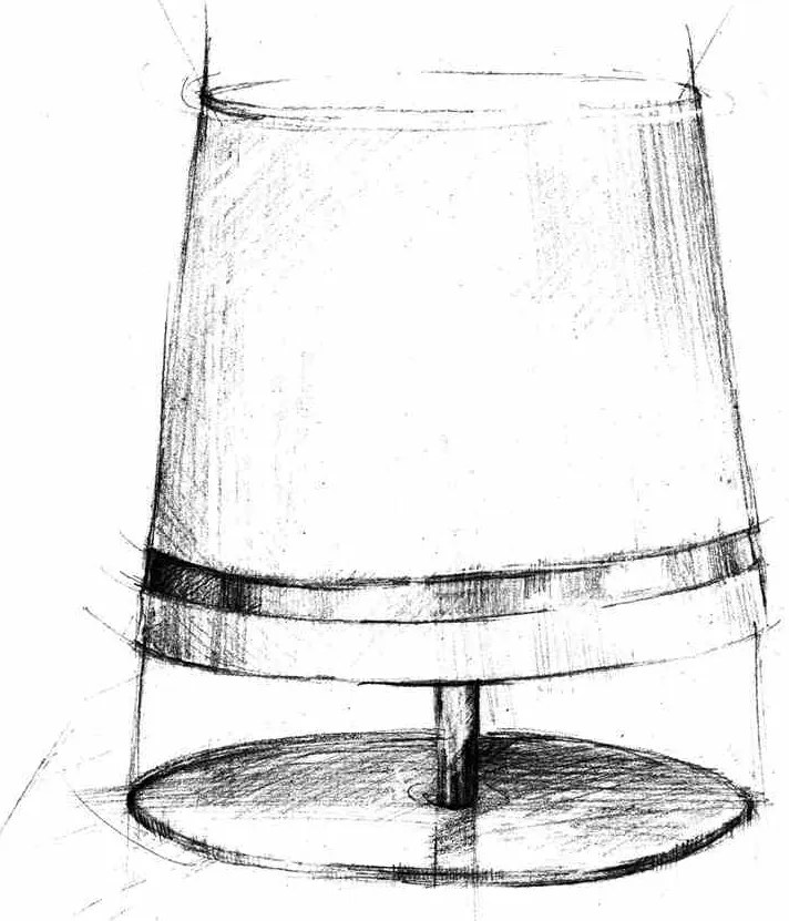 Lampa Stojąca BOOTES 1xE27, biała i złota