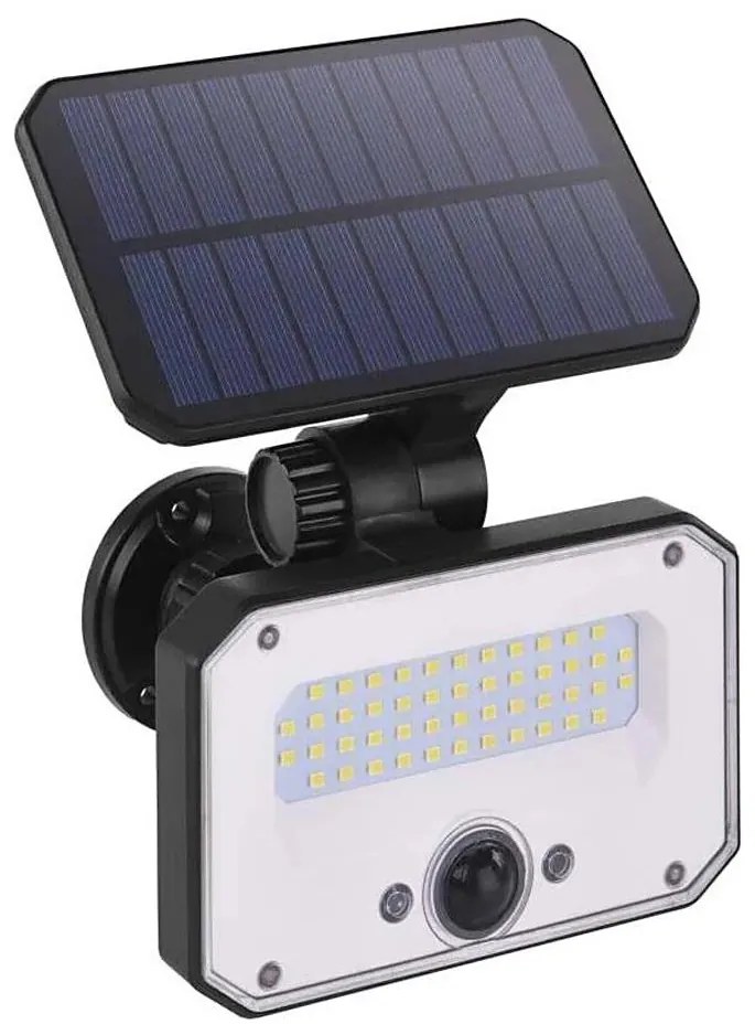 LED reflektor solarny SPILO LED/3,7V 3600mAh 4000K IP54 z czujnikiem ruchu + DO