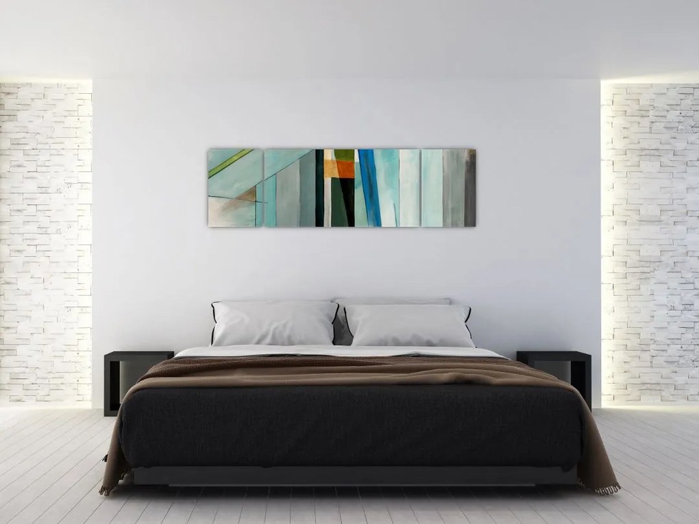 Obraz - Abstrakcja (170x50 cm)