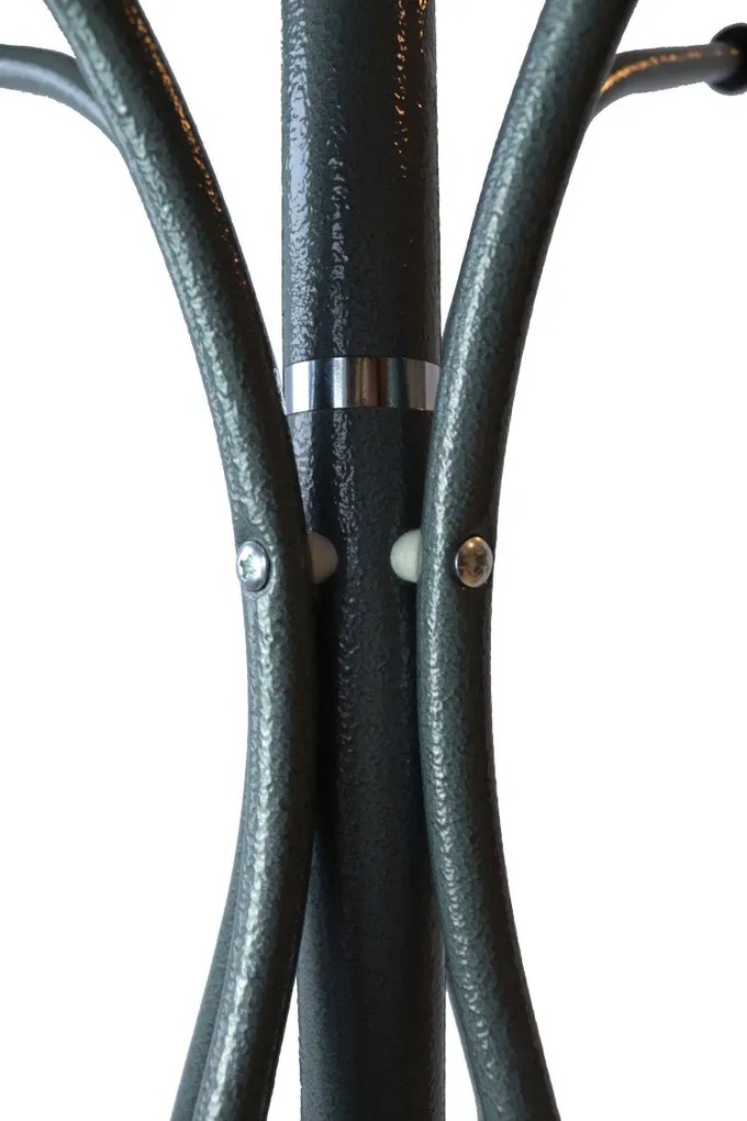 Szary stojący wieszak N7-P02