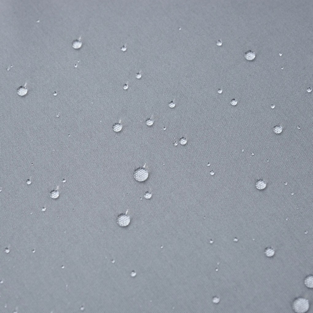 Outsunny Sofa Ogrodowa 3-osobowa z Technorattanu z Poduszkami Metal Poliester Szary | Aosom PL