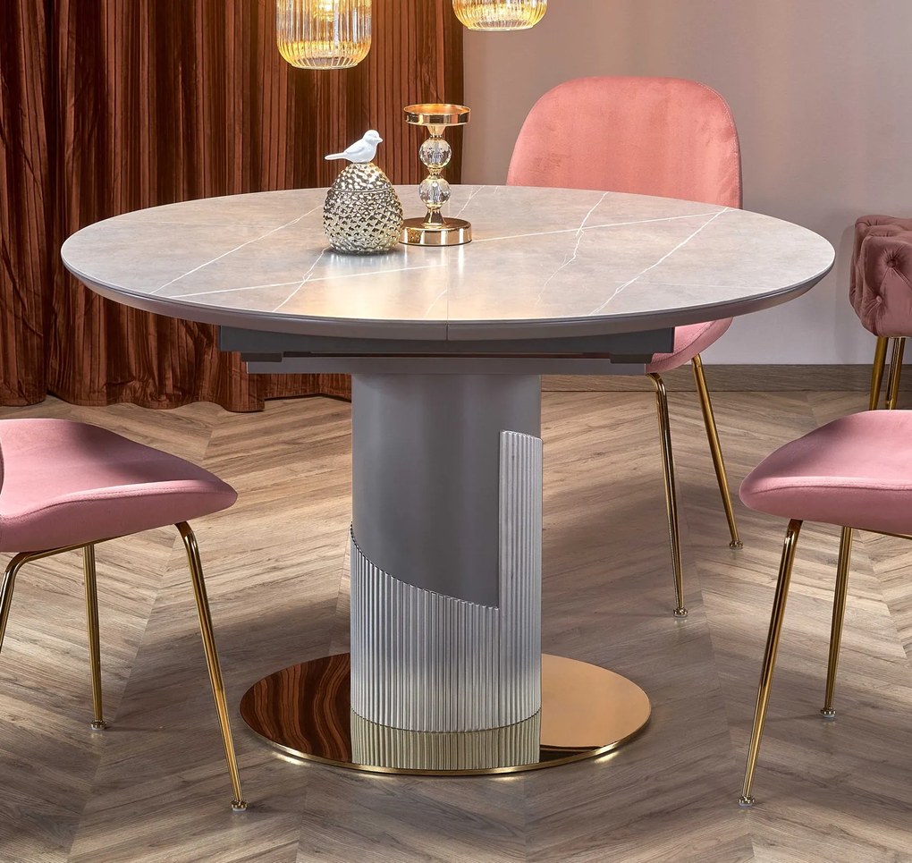 Okrągły stół na jednej nodze Muscat