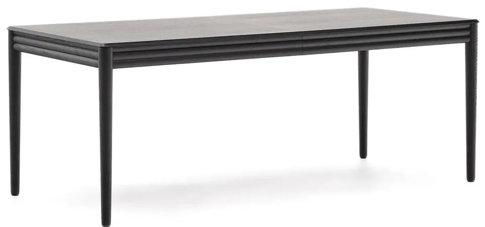 Rozkładany stół z dodatkowym blatem w dekorze dębu 90x200 cm Lenon – Kave Home