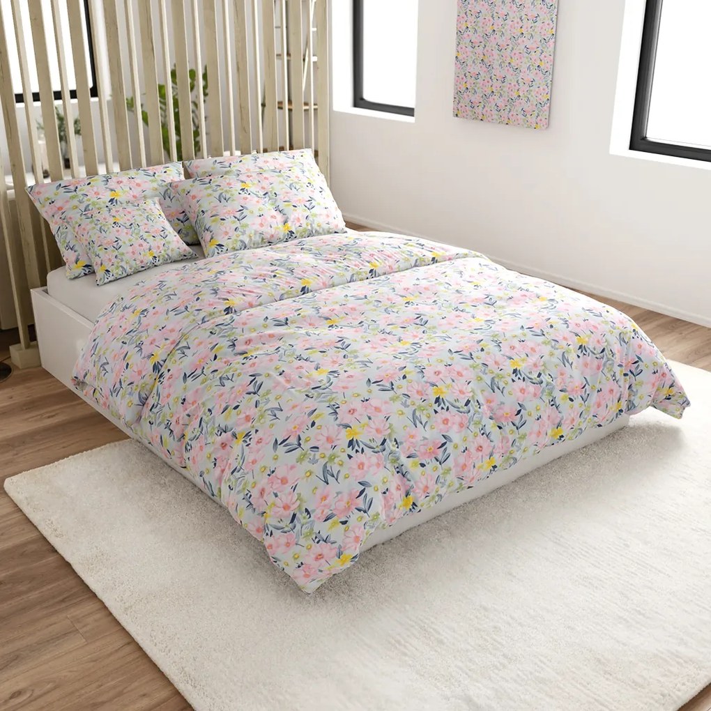 PrzytulneMieszkanie.pl PrzytulneMieszkanie.pl Pościel z mikrowłókna GARDENIA, kolorowa Rozmiar pościeli: 2 szt 70 x 80 cm | 160 x 200 cm