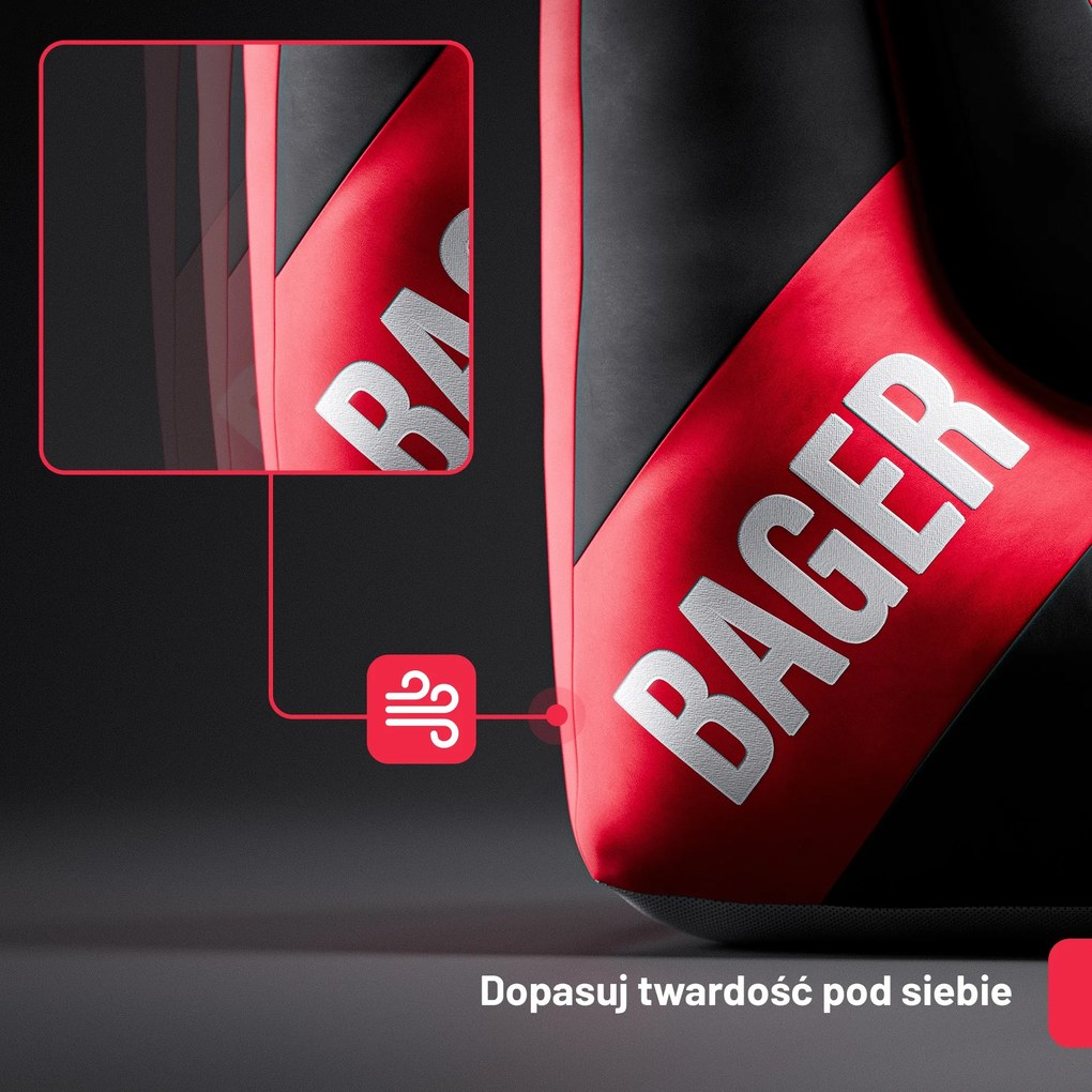 BAGER fotel gamingowy