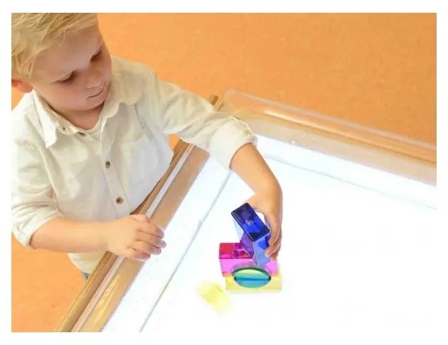 Masterkidz akrylowy pojemnik do zabawy wodą i piaskiem - kwadratowy