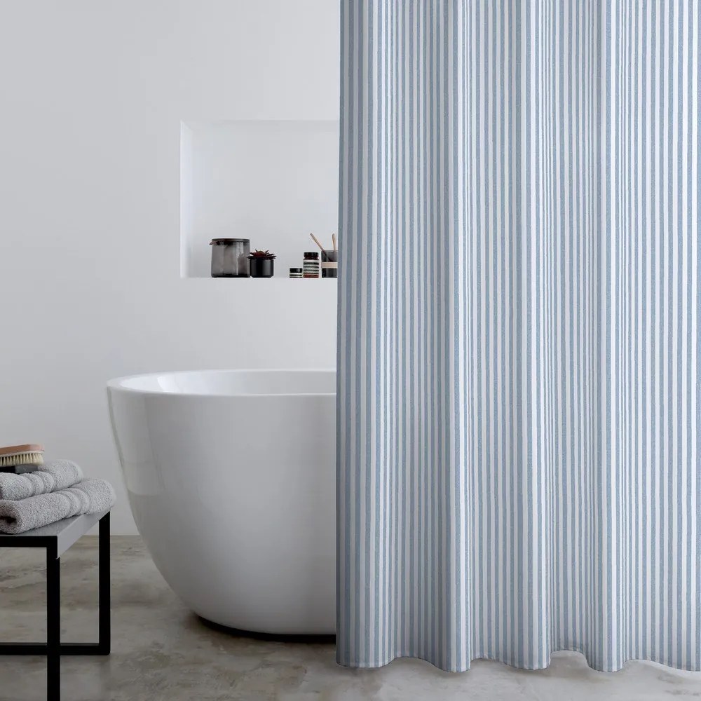 Zasłona prysznicowa 180x180 cm Timeless Stripe – Catherine Lansfield