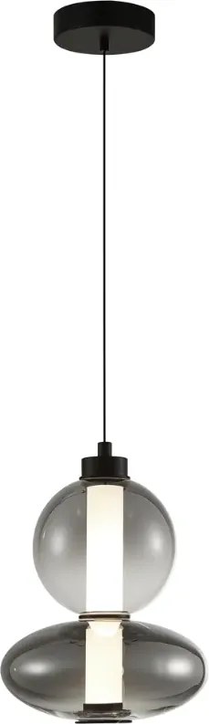 Czarna lampa wisząca - 2X K389 S4-Z78