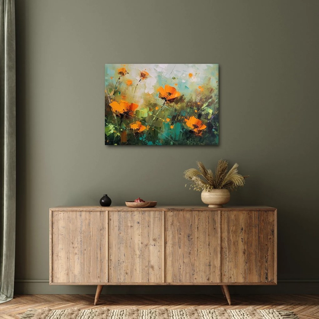 Obraz - Kwiaty (70x50 cm)