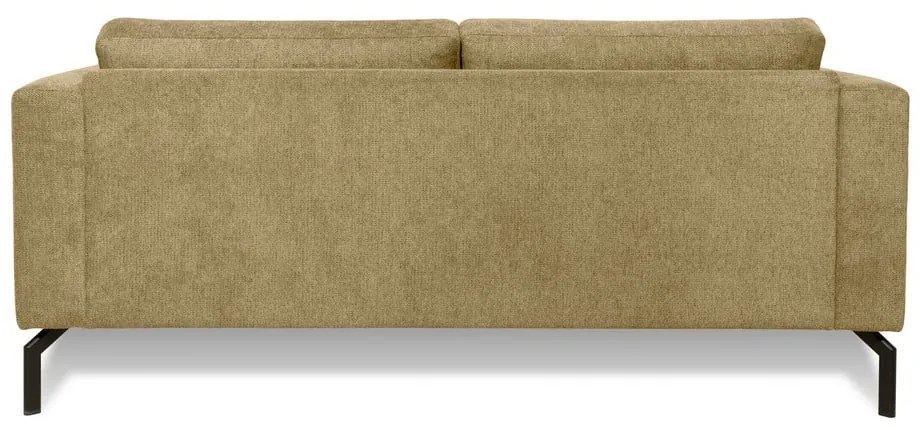 Musztardowa sofa 165 cm Gomero – Scandic